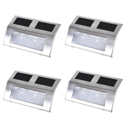 vidaXL Traplampen 4 st solar