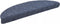 vidaXL - Trapmat - zelfklevend - 56x17x3 - cm - naaldvilt - blauw - 15 - st