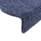 vidaXL - Trapmat - zelfklevend - 65x21x4 - cm - naaldvilt - blauw - 15-delig