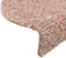 vidaXL - Trapmat - zelfklevend - 65x21x4 - cm - naaldvilt - blauw - 15-delig