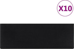 vidaXL - Trapmatten - 10 - st - 25x75 - cm - rubber