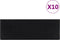 vidaXL - Trapmatten - 10 - st - 25x75 - cm - rubber