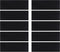 vidaXL - Trapmatten - 10 - st - 25x75 - cm - rubber