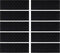 vidaXL - Trapmatten - 10 - st - 25x75 - cm - rubber