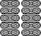 vidaXL - Trapmatten - 10 - st - 25x75 - cm - rubber