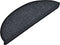 vidaXL - Trapmatten - 10 - st - 56x17x3 - cm - antracietkleurig