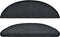 vidaXL - Trapmatten - 10 - st - 56x17x3 - cm - antracietkleurig
