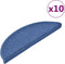vidaXL - Trapmatten - 10 - st - 56x17x3 - cm - blauw