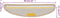vidaXL - Trapmatten - 10 - st - 56x17x3 - cm - crèmekleurig