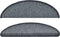 vidaXL - Trapmatten - 10 - st - 56x17x3 - cm - donkergrijs