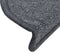 vidaXL - Trapmatten - 10 - st - 56x17x3 - cm - donkergrijs
