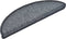 vidaXL - Trapmatten - 10 - st - 56x17x3 - cm - donkergrijs