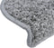 vidaXL - Trapmatten - 10 - st - 56x17x3 - cm - grijs