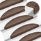vidaXL - Trapmatten - 10 - st - 56x17x3 - cm - koffiebruin