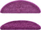 vidaXL - Trapmatten - 10 - st - 56x17x3 - cm - violet