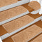 vidaXL - Trapmatten - 10 - st - 65x21x4 - cm - beige