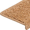 vidaXL - Trapmatten - 10 - st - 65x21x4 - cm - beige