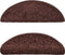 vidaXL - Trapmatten - 10 - st - 65x21x4 - cm - bruin