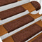 vidaXL - Trapmatten - 10 - st - 65x21x4 - cm - bruin