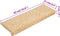 vidaXL - Trapmatten - 10 - st - 65x21x4 - cm - bruin