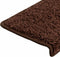 vidaXL - Trapmatten - 10 - st - 65x21x4 - cm - bruin