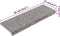 vidaXL - Trapmatten - 10 - st - 65x21x4 - cm - grijs