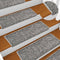 vidaXL - Trapmatten - 10 - st - 65x21x4 - cm - grijs