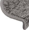 vidaXL - Trapmatten - 10 - st - 65x21x4 - cm - grijs