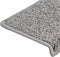 vidaXL - Trapmatten - 10 - st - 65x21x4 - cm - grijs