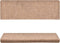 vidaXL - Trapmatten - 10 - st - 65x21x4 - cm - naaldvilt - bruin