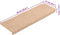 vidaXL - Trapmatten - 10 - st - 65x21x4 - cm - naaldvilt - bruin