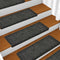 vidaXL - Trapmatten - 10 - st - 65x21x4 - cm - naaldvilt - grijs