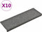 vidaXL - Trapmatten - 10 - st - 65x21x4 - cm - naaldvilt - lichtgrijs