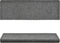 vidaXL - Trapmatten - 10 - st - 65x21x4 - cm - naaldvilt - lichtgrijs