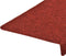 vidaXL - Trapmatten - 10 - st - 65x21x4 - cm - naaldvilt - bordeauxrood