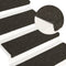 vidaXL - Trapmatten - 10 - st - 65x21x4 - cm - naaldvilt - antracietkleurig