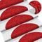 vidaXL - Trapmatten - 10 - st - 65x21x4 - cm - rood