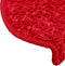 vidaXL - Trapmatten - 10 - st - 65x21x4 - cm - rood