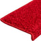 vidaXL - Trapmatten - 10 - st - 65x21x4 - cm - rood