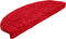 vidaXL - Trapmatten - 10 - st - 65x21x4 - cm - rood