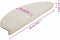 vidaXL - Trapmatten - 10 - st - 65x21x4 - cm - wit