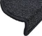 vidaXL - Trapmatten - 10 - st - 65x24x4 - cm - antracietkleurig