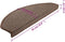 vidaXL - Trapmatten - 10 - st - 65x24x4 - cm - koffiebruin