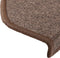 vidaXL - Trapmatten - 10 - st - 65x24x4 - cm - koffiebruin