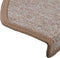 vidaXL - Trapmatten - 10 - st - 65x24x4 - cm - lichtbruin