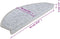 vidaXL - Trapmatten - 10 - st - 65x24x4 - cm - lichtgrijs