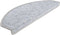 vidaXL - Trapmatten - 10 - st - 65x24x4 - cm - lichtgrijs