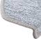 vidaXL - Trapmatten - 10 - st - 65x24x4 - cm - lichtgrijs