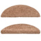 vidaXL - Trapmatten - 15 - st - 56x17x3 - cm - beige