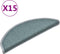 vidaXL - Trapmatten - 15 - st - 56x17x3 - cm - blauw